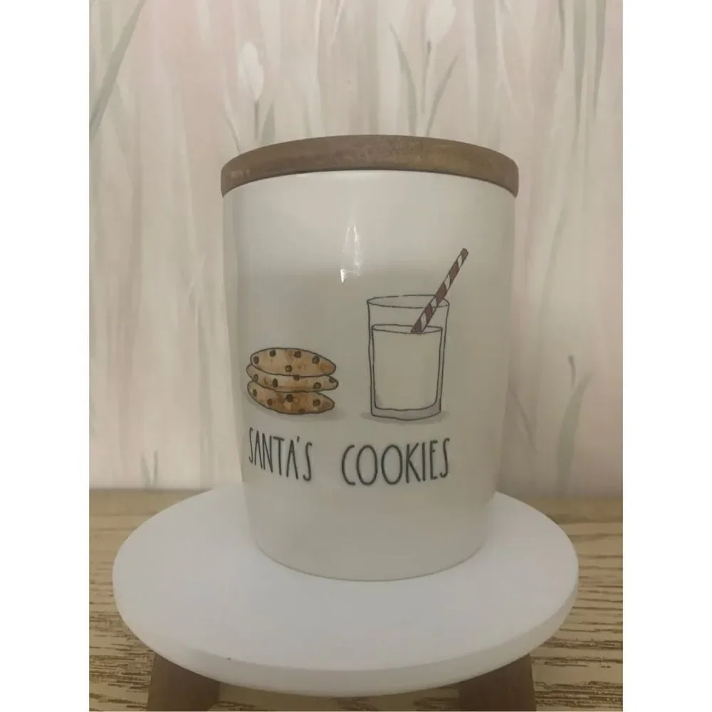 Rae Dunn Santa's Cookies Cellar